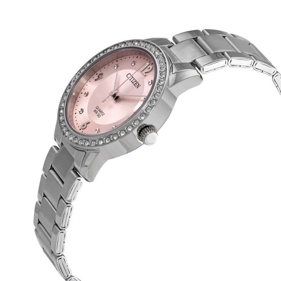 New Citizen Diamond Pink Ladies Watch